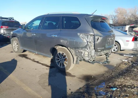 2015 Nissan Pathfinder Platinum/S/Sl/Sv из США, поврежденный, VIN 5N1AR2MM0FC671366